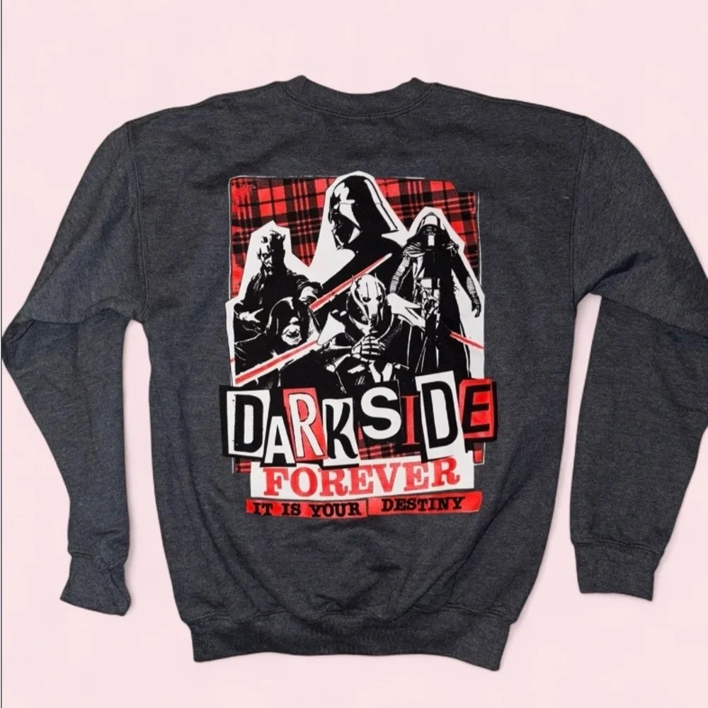Star Wars Dark Side Forever Sweatshirt Boys Large 10/12 Darth Vader